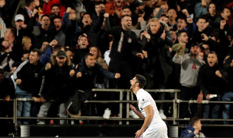 El Valencia y el Real Madrid se enfrentaron en Mestalla en la 30ª jornada de Liga.