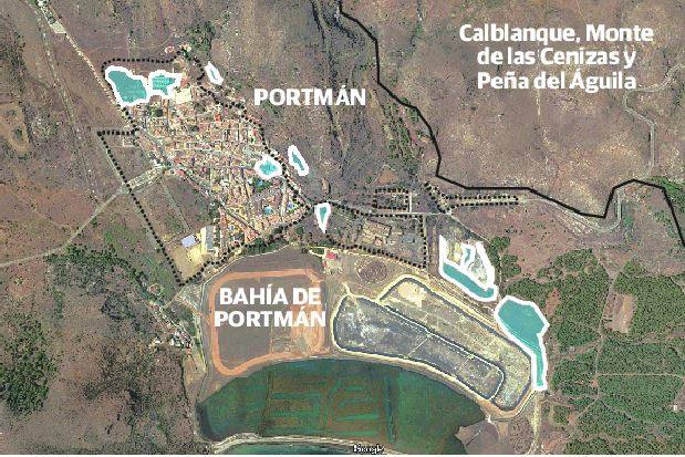 El CSN investigará la antigua fundición de plomo de Peñarroya y un científico le avisa del riesgo en 51 zonas de la Sierra Minera