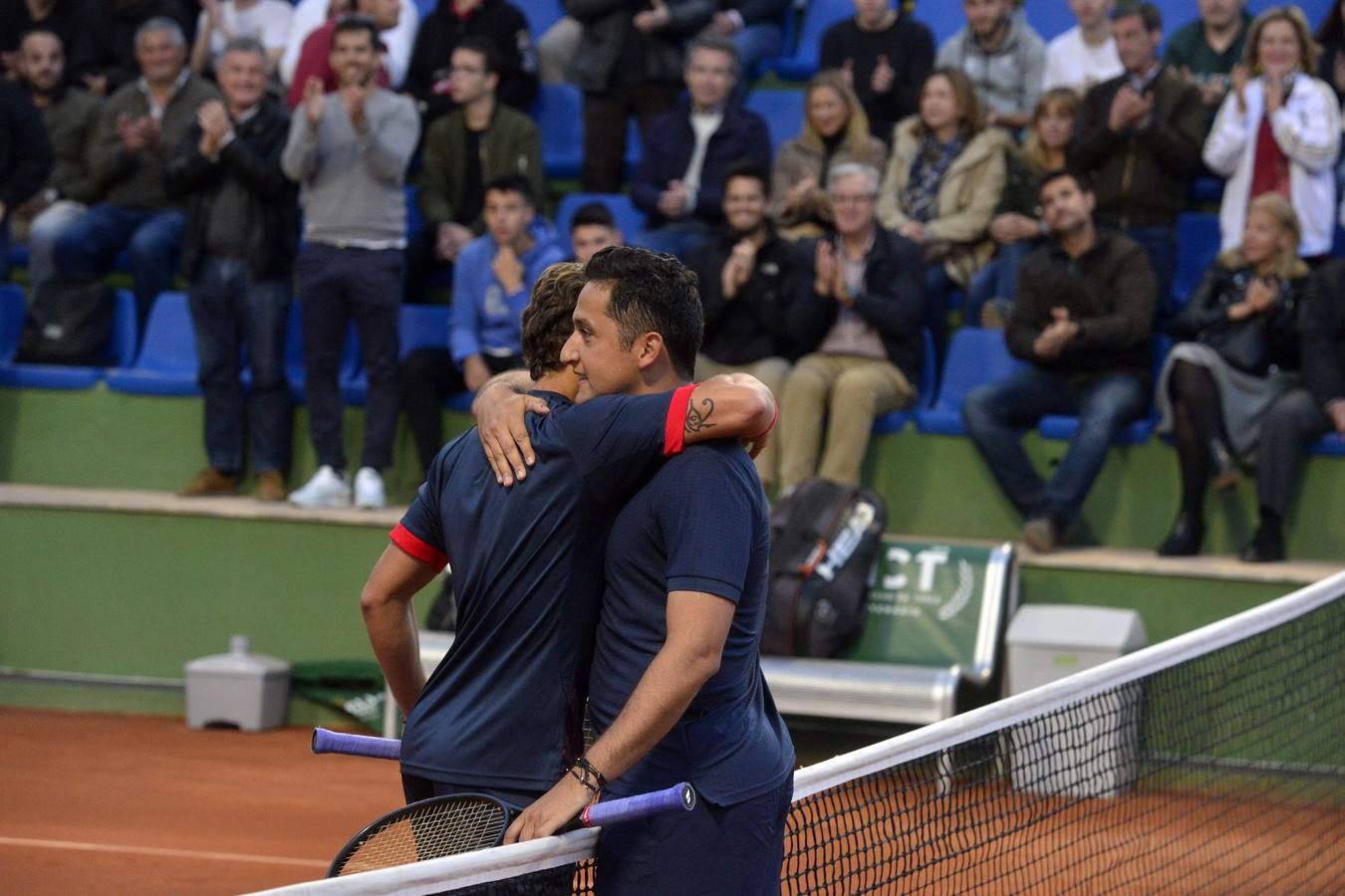 El tenista ilicitano Mario Vilella se impone al murciano en la segunda jornada de la ATP Challenger Murcia Open