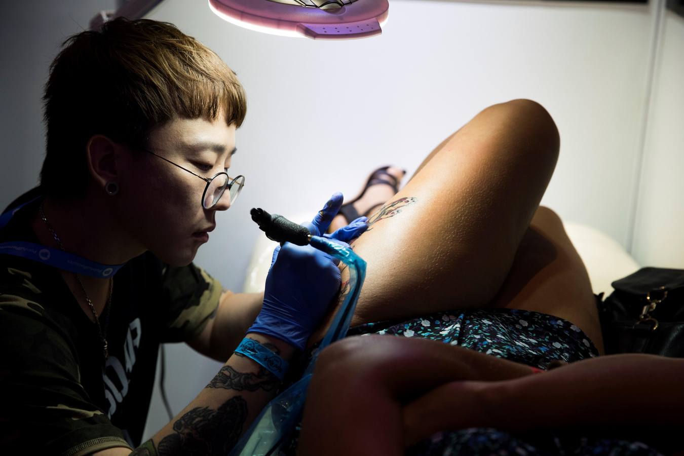 Más de 60 expositores nacionales e internacionales participan en Expo Tattoo 2019, la primera feria dedicada al tatuaje que se lleva a cabo en República Dominicana.