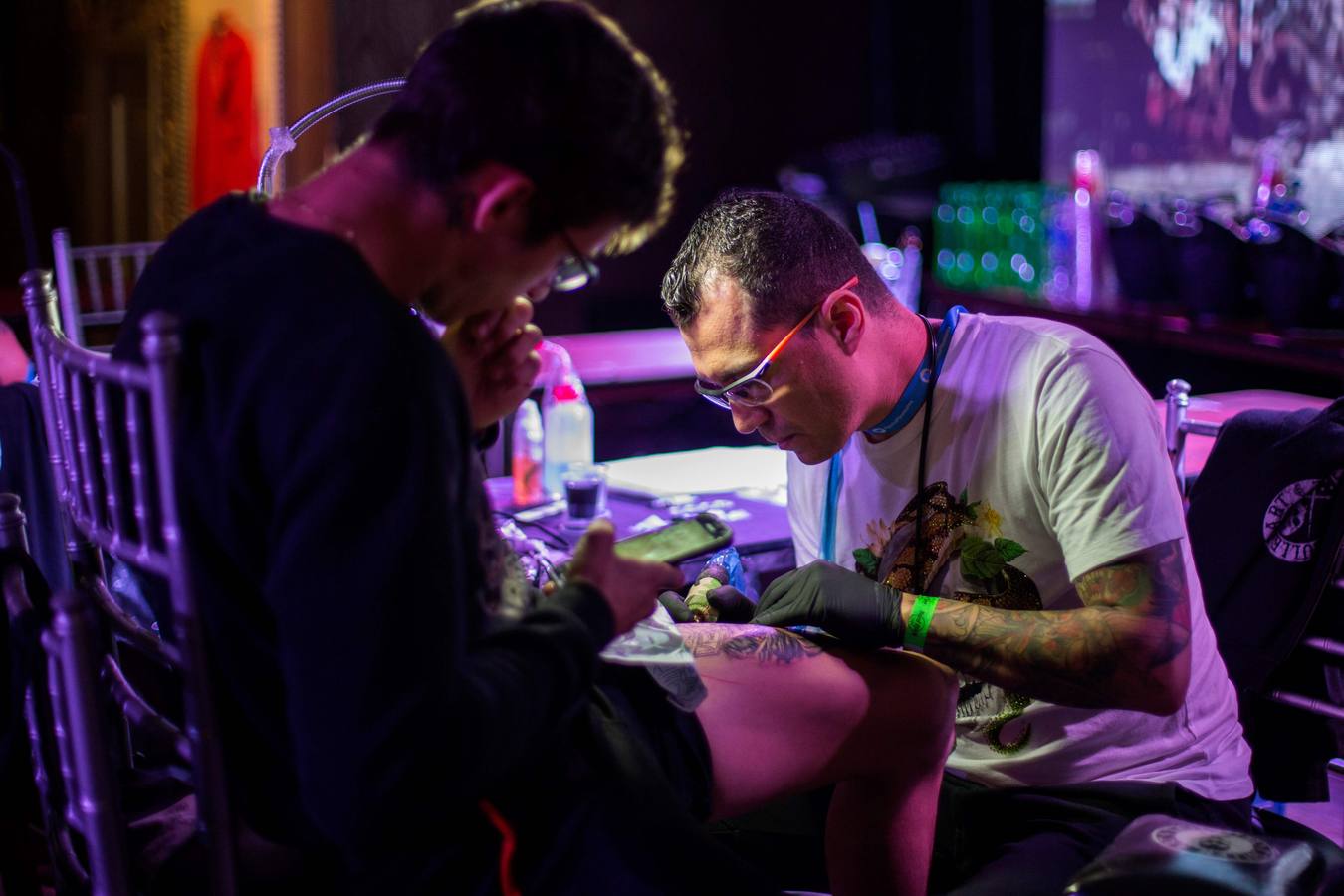 Más de 60 expositores nacionales e internacionales participan en Expo Tattoo 2019, la primera feria dedicada al tatuaje que se lleva a cabo en República Dominicana.