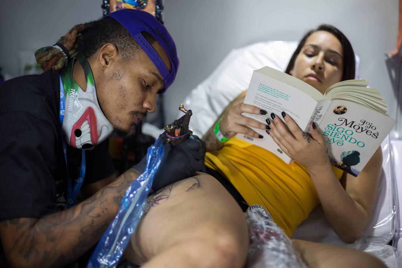 Más de 60 expositores nacionales e internacionales participan en Expo Tattoo 2019, la primera feria dedicada al tatuaje que se lleva a cabo en República Dominicana.