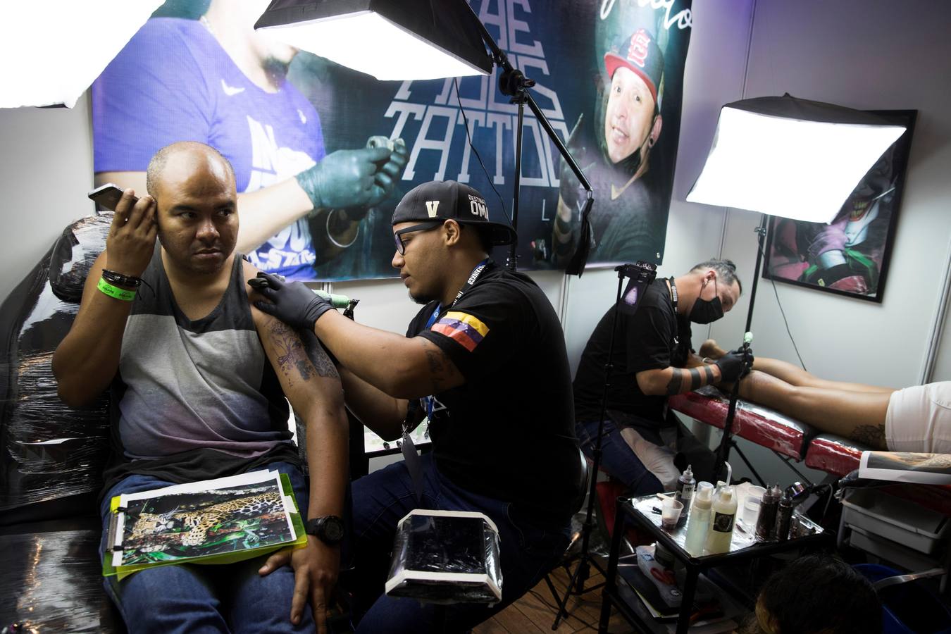 Más de 60 expositores nacionales e internacionales participan en Expo Tattoo 2019, la primera feria dedicada al tatuaje que se lleva a cabo en República Dominicana.