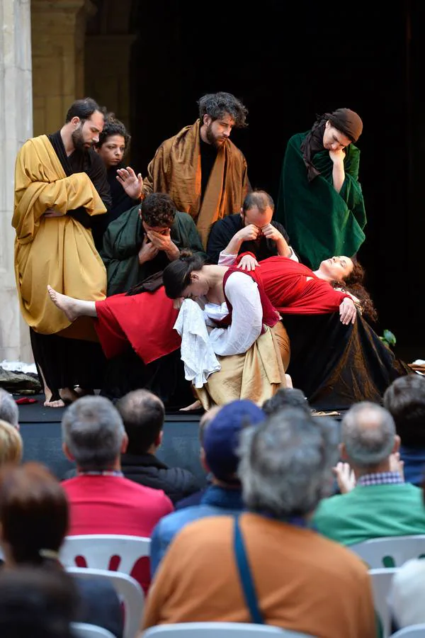 El espectáculo teatral 'La Conversione di Cavallo' permite recrear 23 cuadros del célebre pintor a cargo de la compañía Ludovica