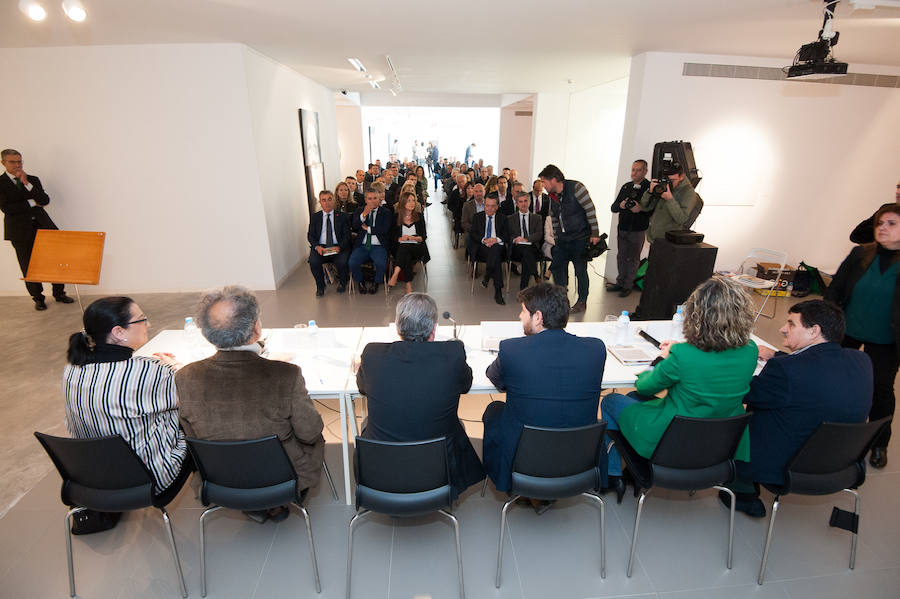 La Región de Murcia contará con la primera organización nacional de productores de fruta con la unión de Apoexpa y Fecoam, según se informó en el cónclave, celebrado en el Museo Pedro Cano de Blanca