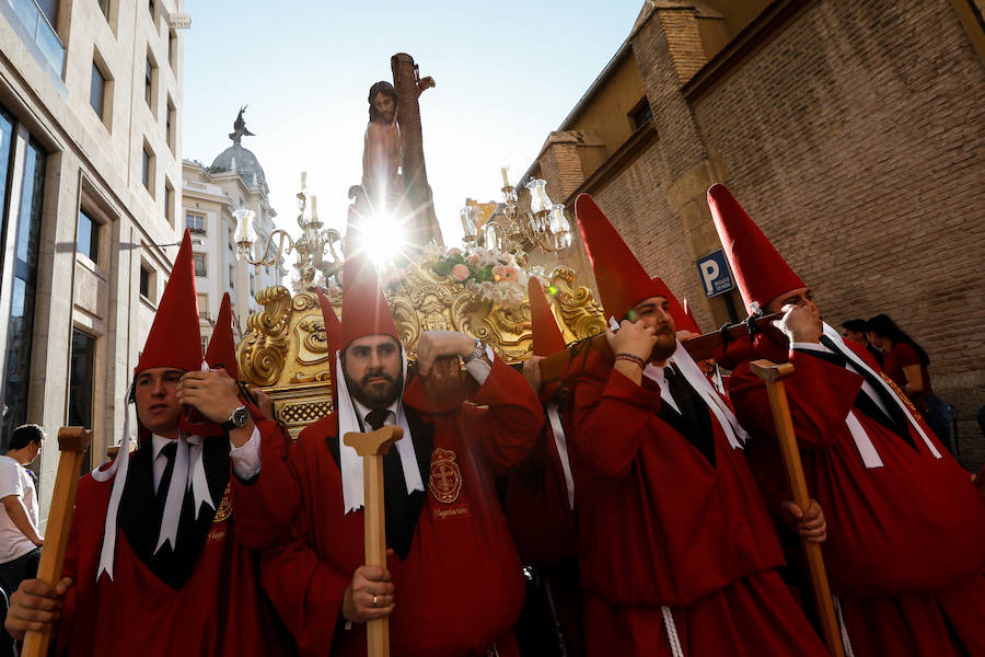 El cortejo devuelve a las calles más nazarenas de Murcia la devoción por el rigor y las tradiciones huertanas