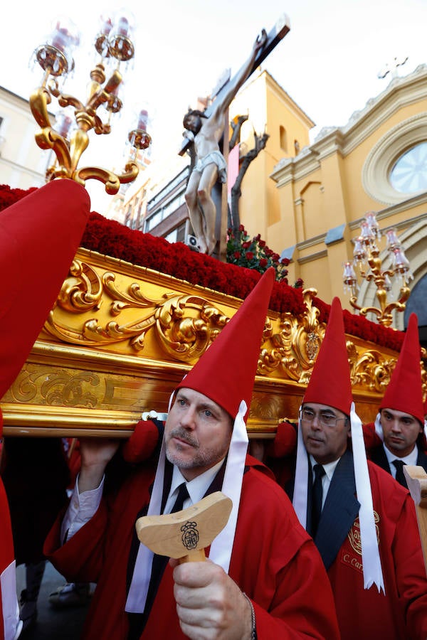 El cortejo devuelve a las calles más nazarenas de Murcia la devoción por el rigor y las tradiciones huertanas