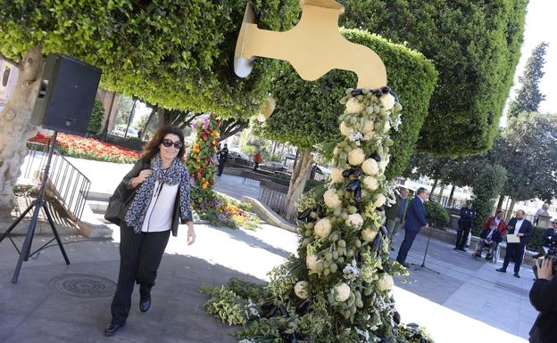 Presentación del 'Jardín de Primavera' para conmemorar los 40 años del Trasvase.