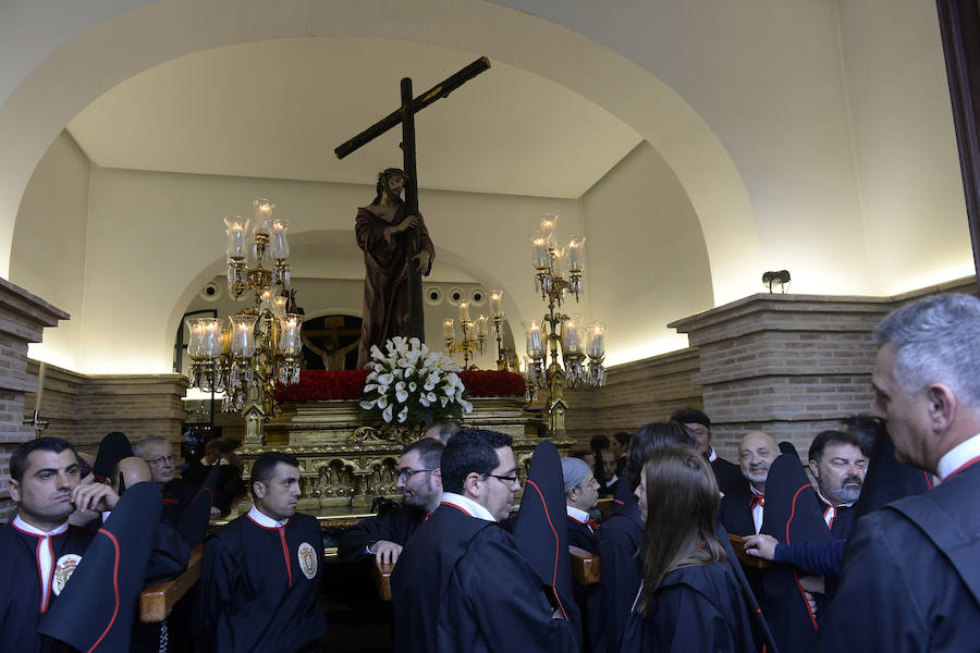 El desfile tenía previsto comenzar a las 18.30 horas desde la iglesia de Nuestra Señora del Carmen