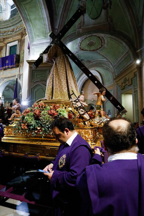 Una de las citas más emblemáticas y esperadas de la Semana Santa en la Región y en la capital murciana se cancela a causa de las condiciones meteorológicas