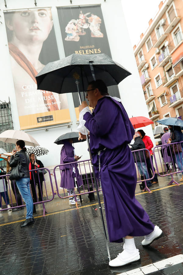 Una de las citas más emblemáticas y esperadas de la Semana Santa en la Región y en la capital murciana se cancela a causa de las condiciones meteorológicas