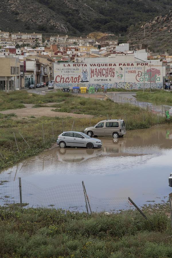Las lluvias han provocado numerosas incidencias en la ciudad portuaria