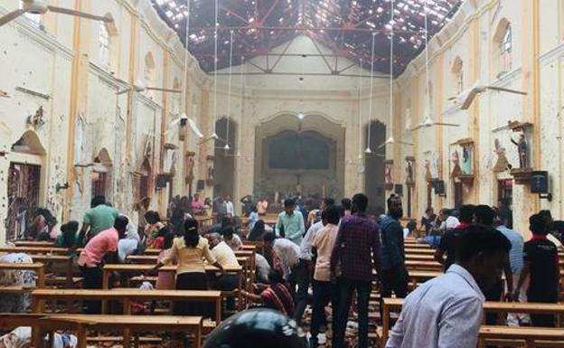 Aumenta a 290 la cifra de fallecidos por los atentados de Sri Lanka