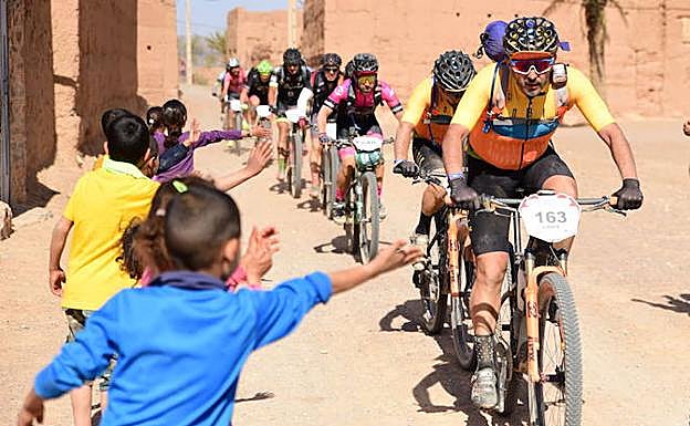 El yeclano José Miguel Forte, durante la carrera en una edición anterior. 