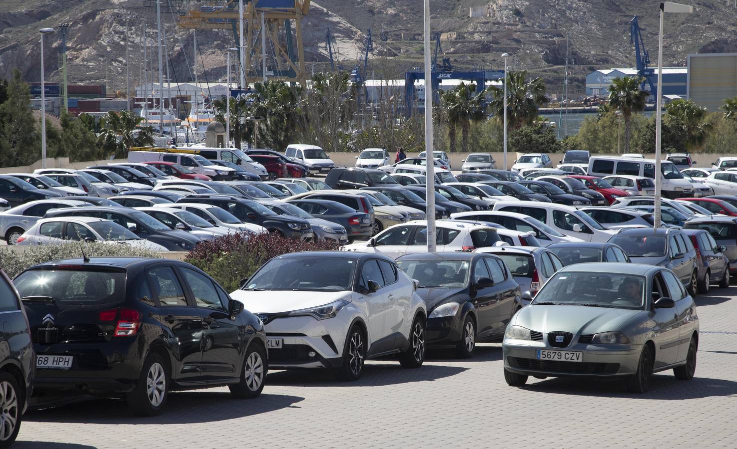 La Policía ha puesto 377 multas por mal estacionamiento en un año y la UPCT pide al Ayuntamiento otra vez más autobuses 