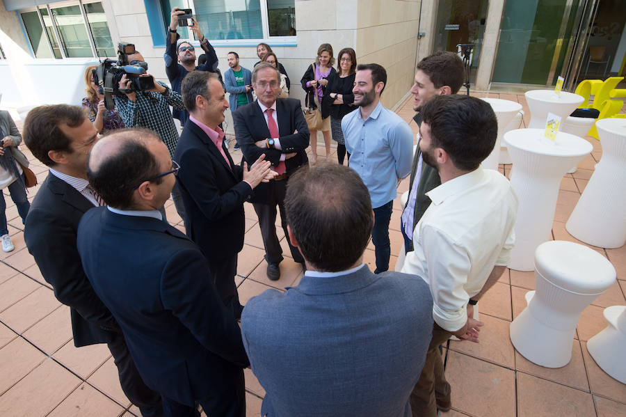 El consejero Javier Celdrán destaca que «en la Región se crean una media de 7,1 empresas al día, frente a las 5,1 de la media nacional»