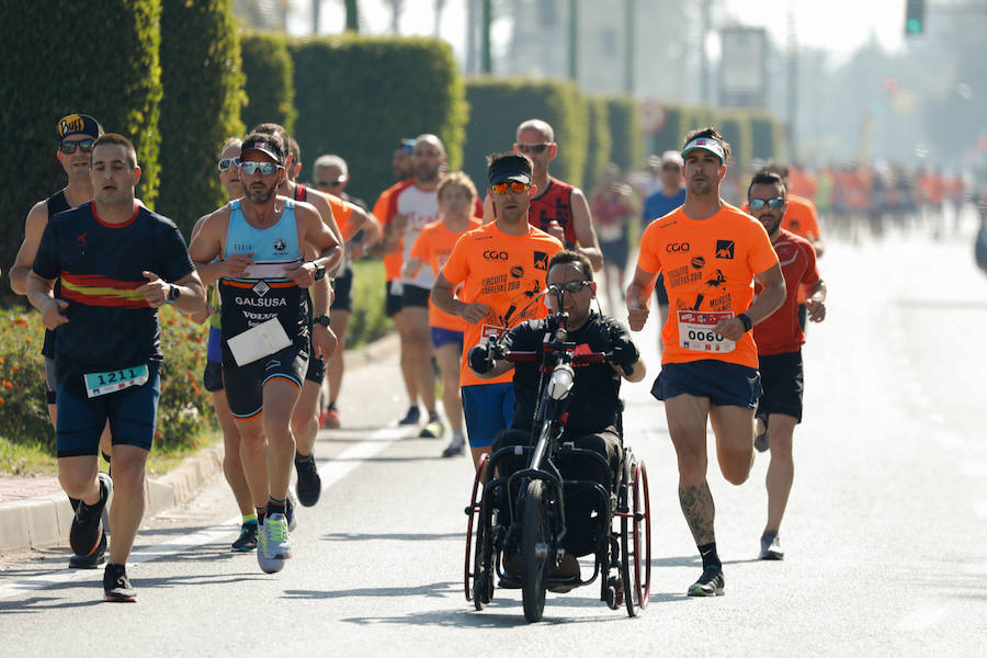 El ganador masculino completó la prueba en un tiempo de 32:19 minutos, por los 39:01 para la ganadora femenina