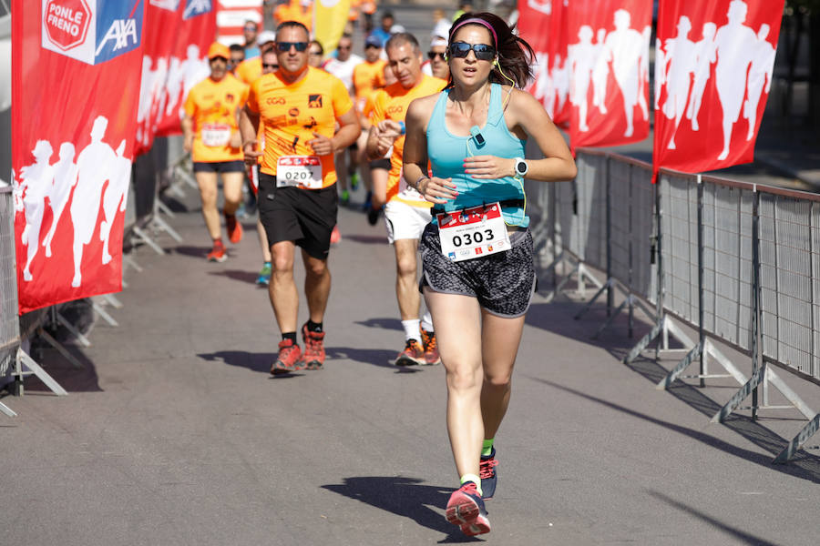 El ganador masculino completó la prueba en un tiempo de 32:19 minutos, por los 39:01 para la ganadora femenina