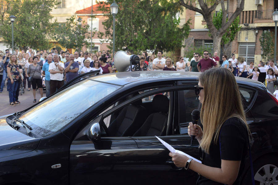 Vecinos de Javalí Nuevo salen a la calle para exigir más policías por la oleada de robos en el último año