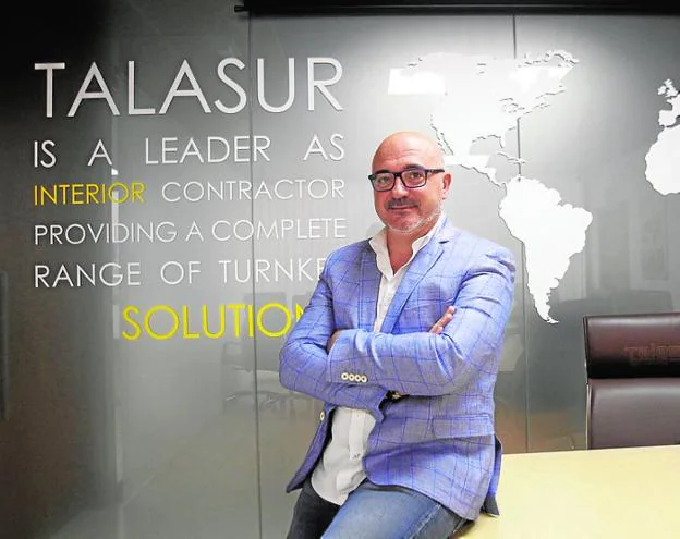 Salvador Bernal, director general de Talasur Group. P. Sánchez/AGM