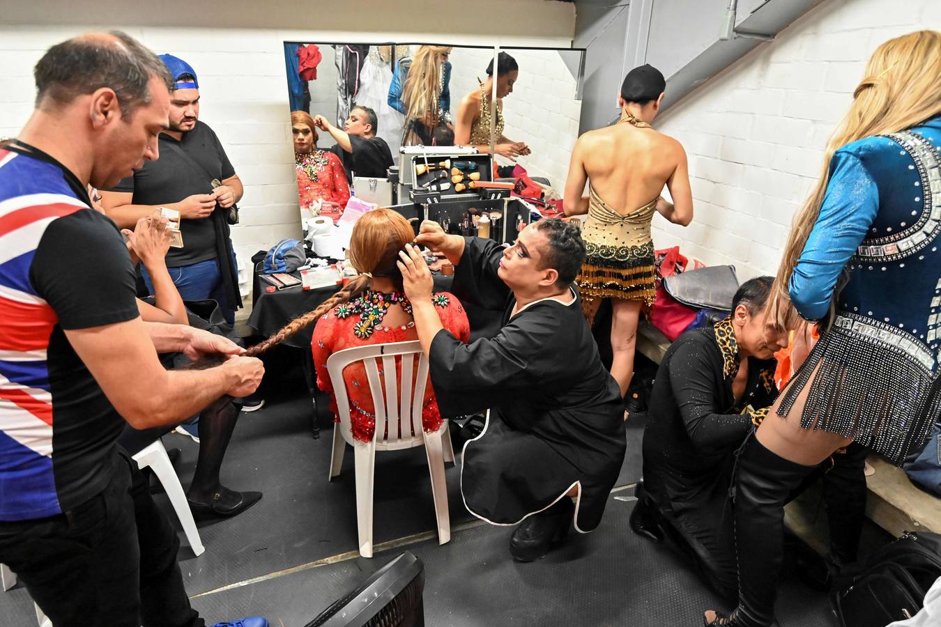 Varios modelos con discapacidad participan en la Pasarela de la Inclusión en Cali (Colombia). En este evento modelos discapacitados, comunidad LGTBI, víctimas de conflicto y comunidades afrocolombianas participan de un espacio de moda, en el que 18 diseñadores muestran colecciones haciendo énfasis en la inclusión.