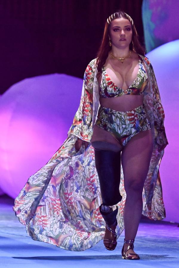 Varios modelos con discapacidad participan en la Pasarela de la Inclusión en Cali (Colombia). En este evento modelos discapacitados, comunidad LGTBI, víctimas de conflicto y comunidades afrocolombianas participan de un espacio de moda, en el que 18 diseñadores muestran colecciones haciendo énfasis en la inclusión.