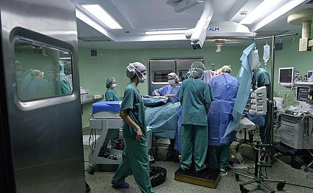 Imagen de archivo de un quirófano.