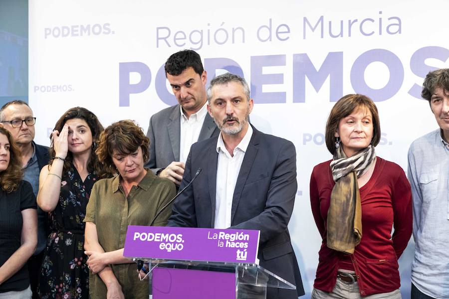 La formación morada pierde cuatro diputados y baja de la tercera a la quinta fuerza