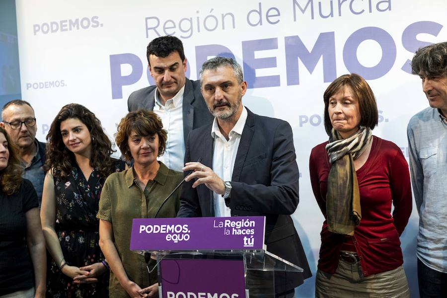 La formación morada pierde cuatro diputados y baja de la tercera a la quinta fuerza