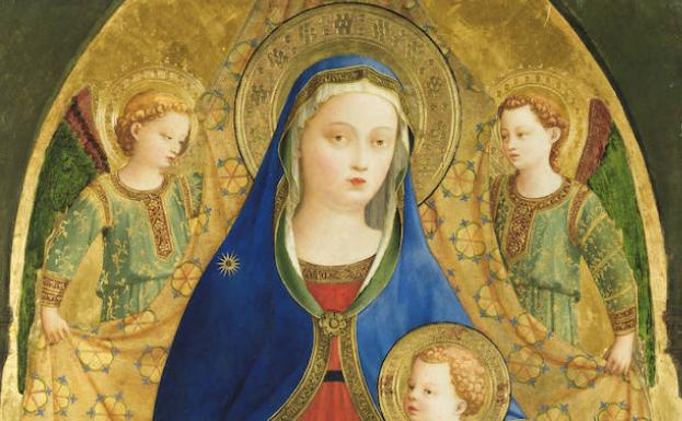 'Virgen de la Granada', pintada por Fra Angelico en 1426.