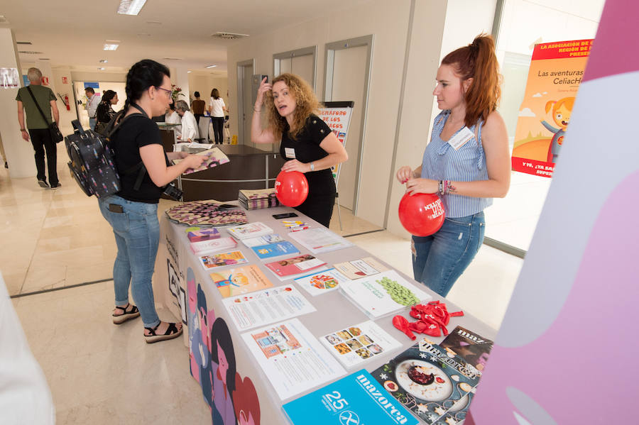 La actividad organizada por el hospital Virgen de la Arrixaca promueve diversas recomendaciones para prevenir enfermedades como la obesidad o las patologías cardiovasculares