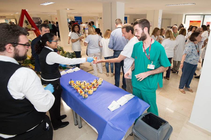 La actividad organizada por el hospital Virgen de la Arrixaca promueve diversas recomendaciones para prevenir enfermedades como la obesidad o las patologías cardiovasculares