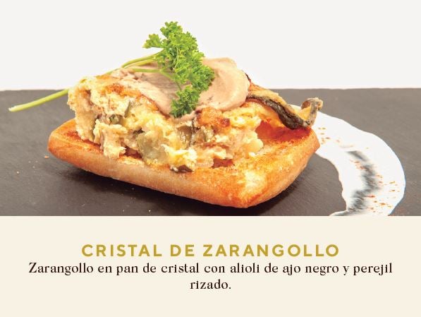 Mesón de Murcia 1989. Cristal de zarangollo. 