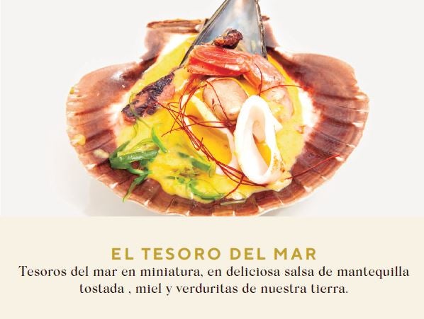 DCuatro Lounge & Restaurante. El Tesoro del Mar. 