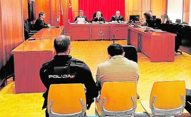 Imagen de una vista oral celebrada en la Audiencia Provincial de Murcia; la foto es de archivo. 