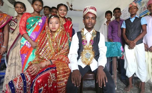 Unicef alerta de que 115 millones de hombres se casaron cuando aún eran niños