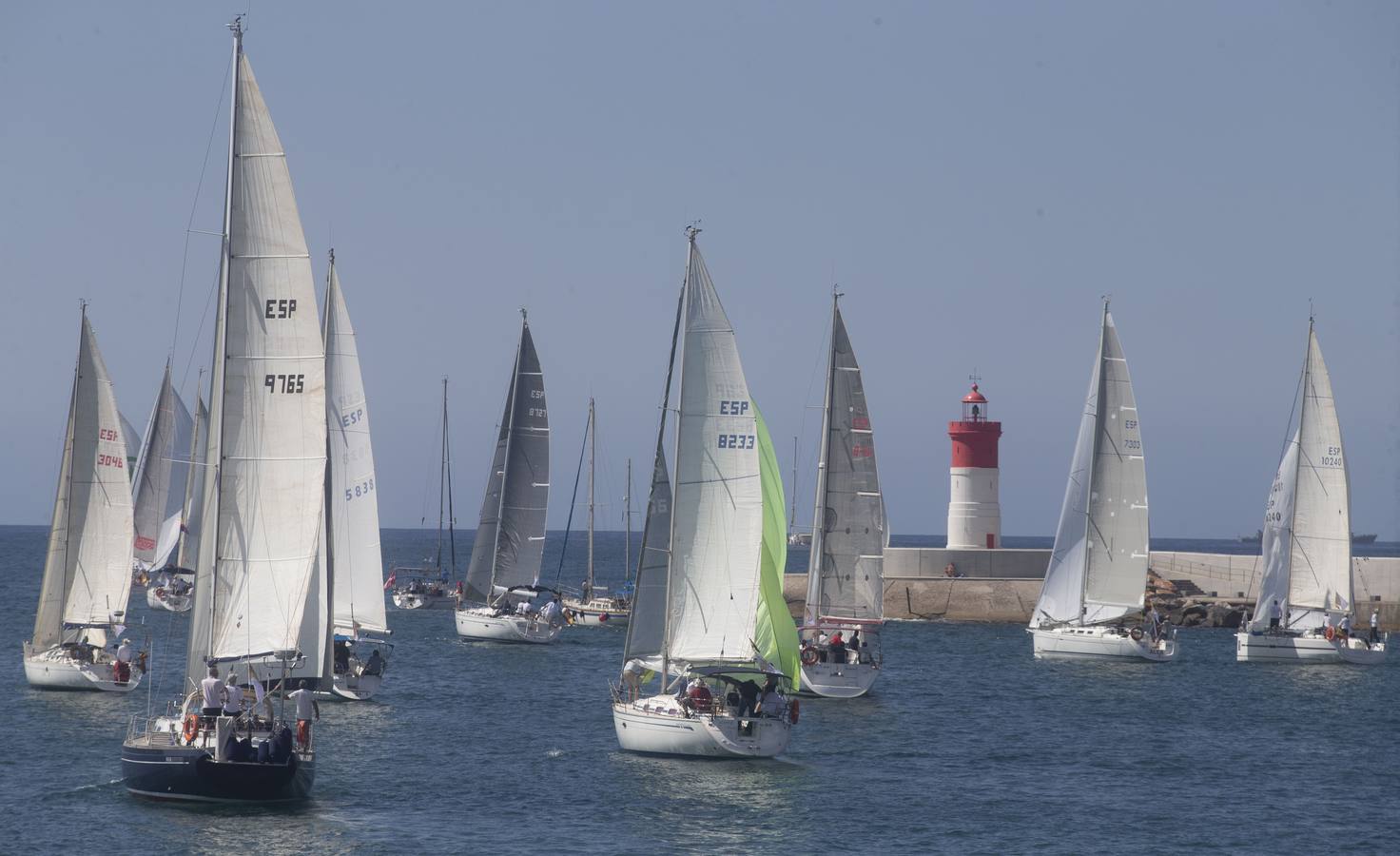 La prueba es puntuable para el campeonato de España, hay 15 barcos locales y la distancia es de 170 millas .