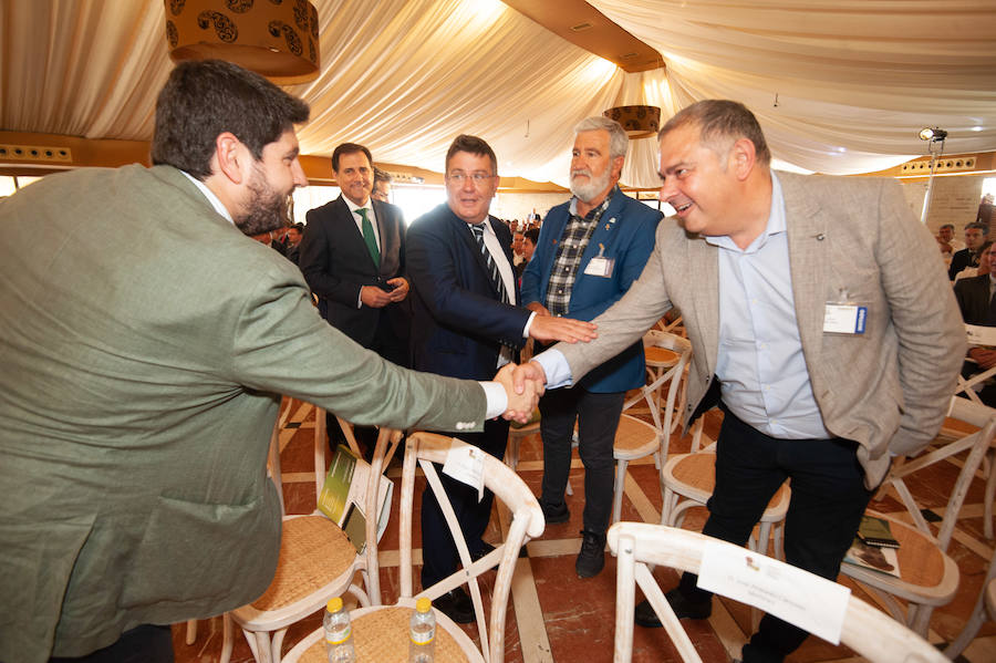 López Miras anuncia durante la clausura de la asamblea general de Proexport la convocatoria de ayudas por valor de 1,6 millones para la modernización de regadíos