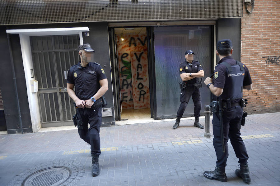 La Policía Nacional intervino 2.000 plantas de marihuana, encontradas en domicilios de Corvera, San José de la Vega, Santomera, Espinardo, La Alberca y La Arboleja