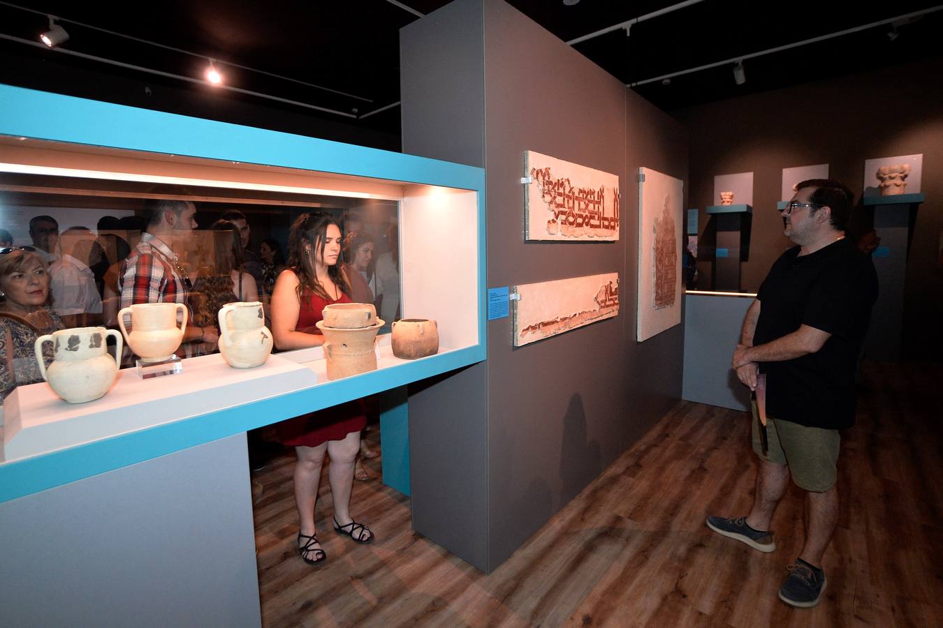 El Museo Arqueológico de Murcia acogió la inauguración de la exposición 'Rey Lobo. El Legado de Ibn Mardanish'