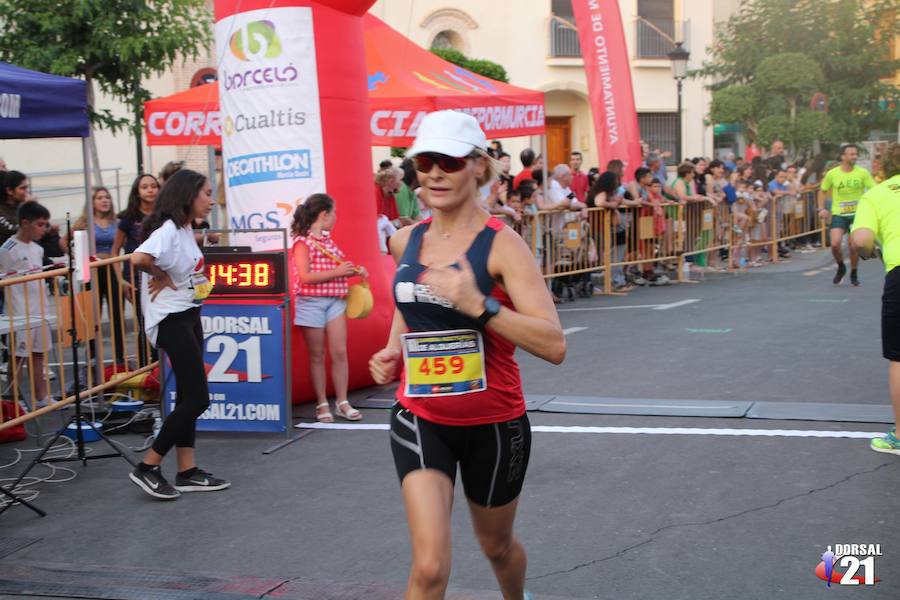 El atleta del C.A. Nogalte–Hogar Puerto Lumbreras completa los 5 kilómetros en 15:56 minutos, por los 19:44 de la corredora del Grupo Alcaraz