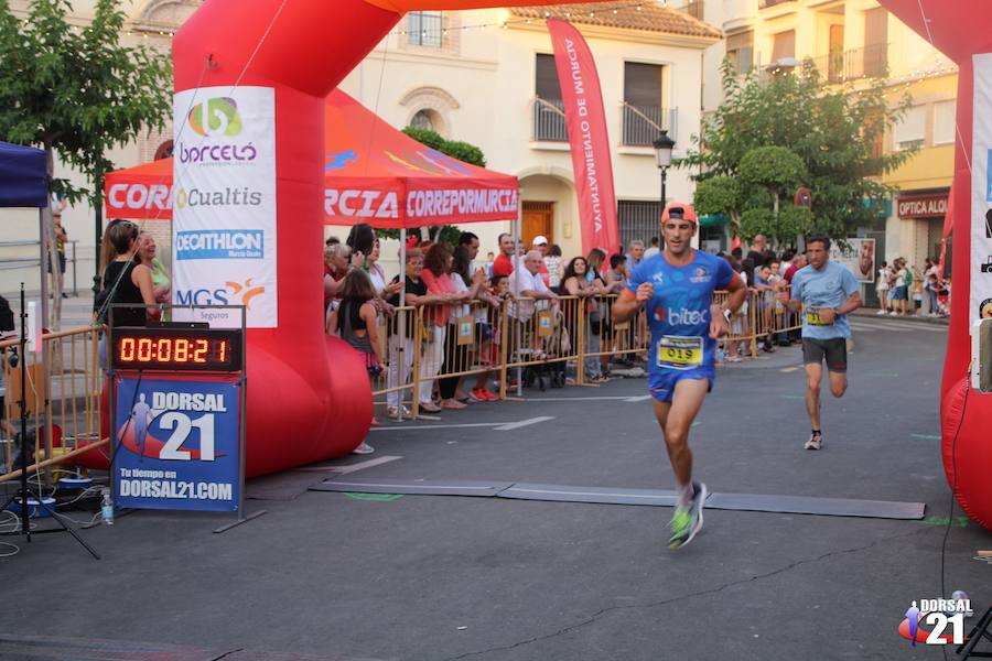 El atleta del C.A. Nogalte–Hogar Puerto Lumbreras completa los 5 kilómetros en 15:56 minutos, por los 19:44 de la corredora del Grupo Alcaraz