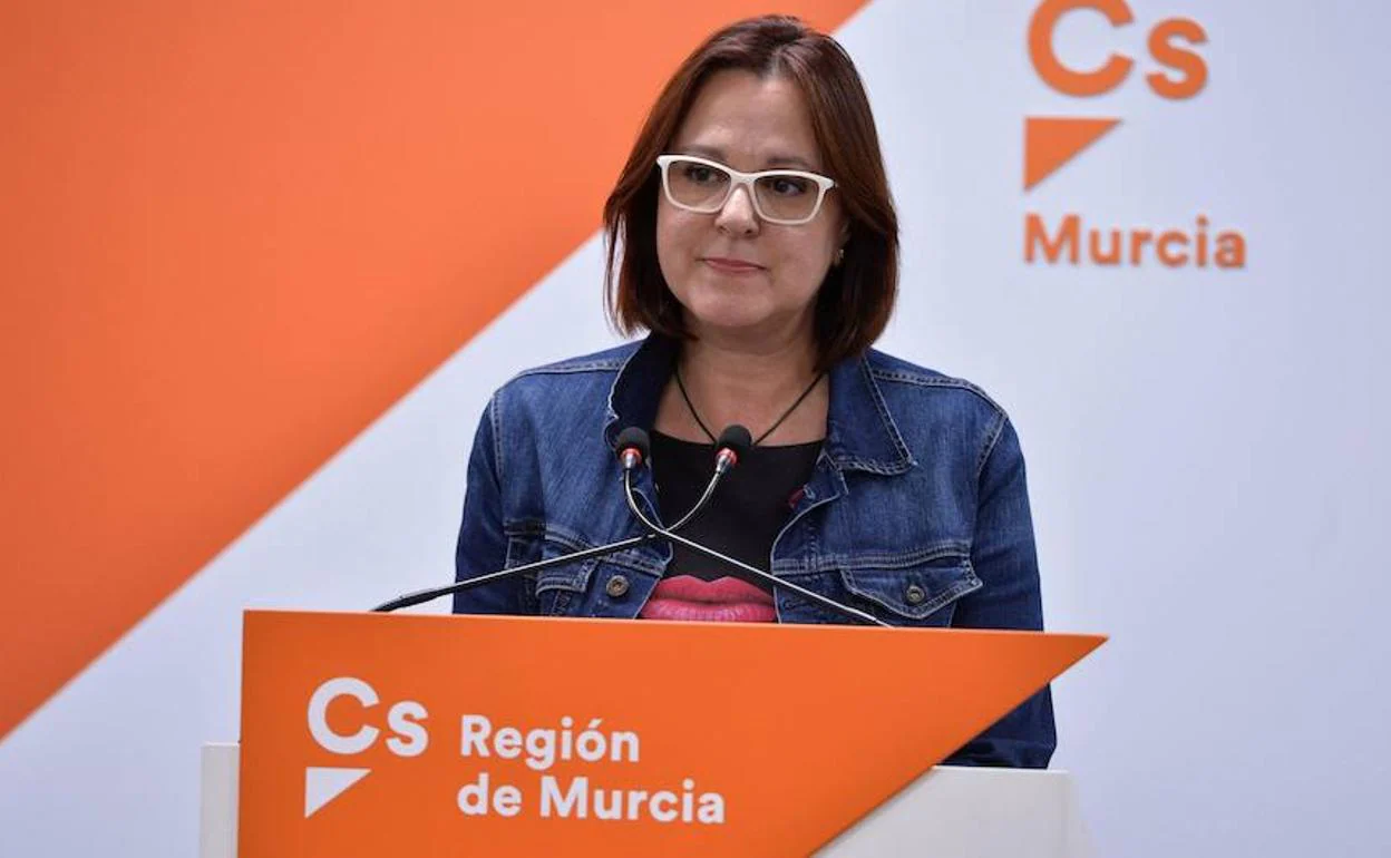 Isabel Franco, portavoz de Ciudadanos en la Región de Murcia, en una fotografía de archivo.