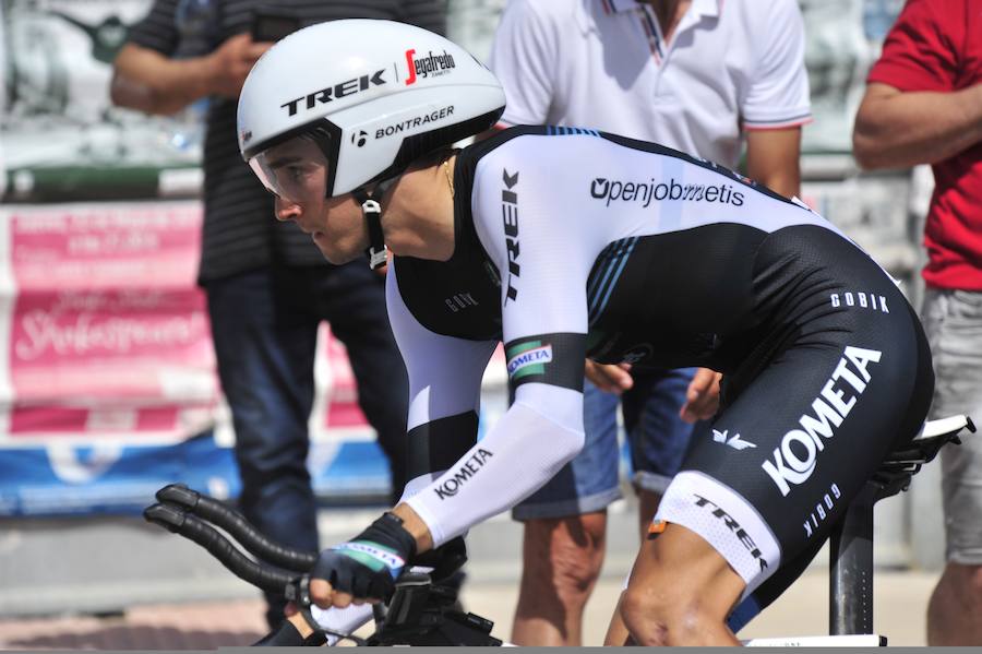 Castroviejo se llevó la contrareloj del Campeonato de España por quinta vez, una hazaña que ningún otro corredor español ha hecho