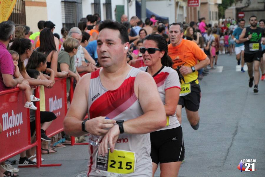 El vencedor de la prueba completa los 5 kilómetros en 15:21 minutos, por los 19:31 de la atleta del Espuña Trail