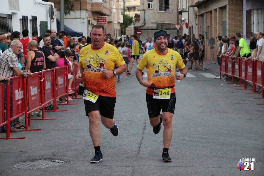 El vencedor de la prueba completa los 5 kilómetros en 15:21 minutos, por los 19:31 de la atleta del Espuña Trail