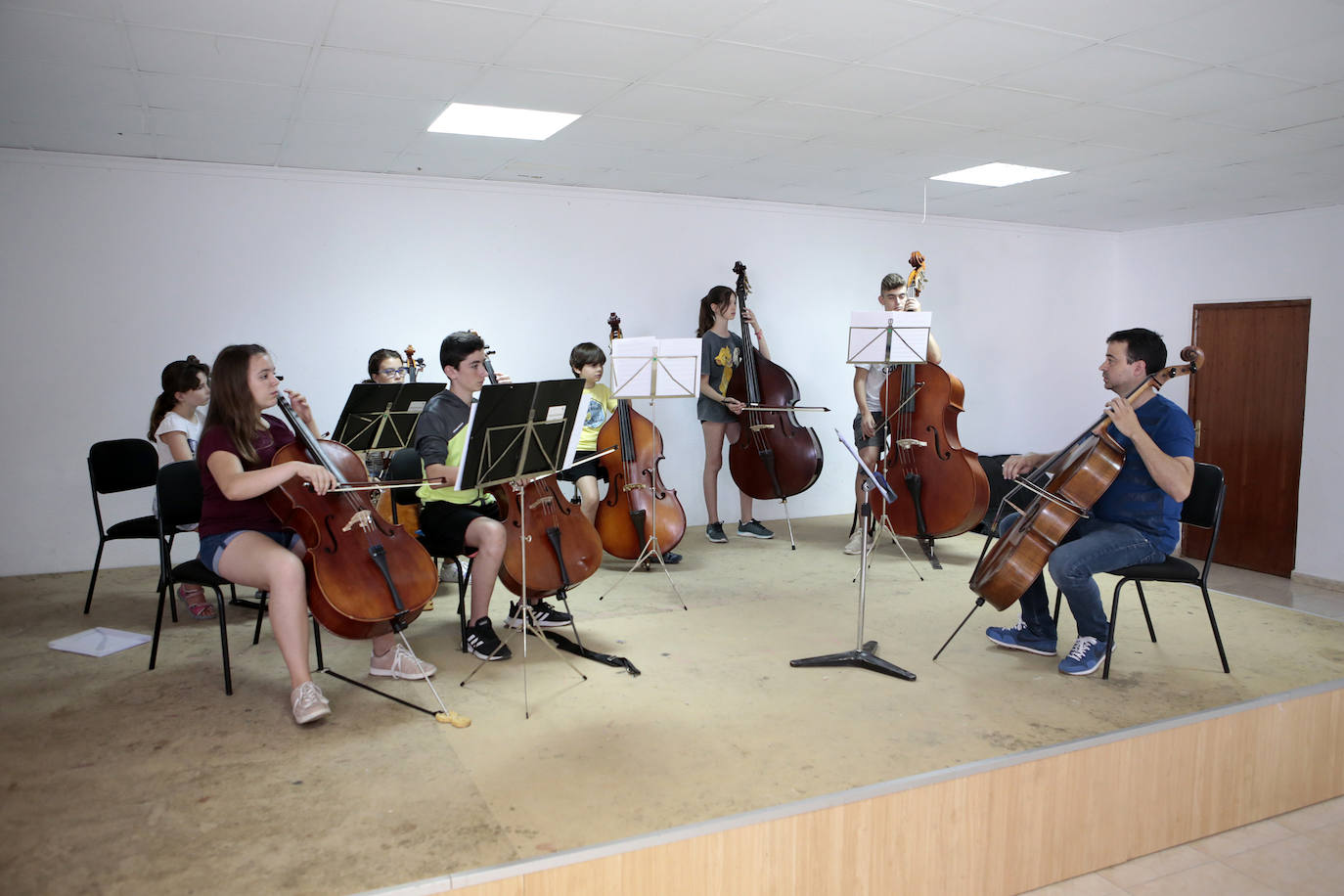 Fotos: La nueva Orquesta de Aspirantes de la Región celebra en Lorca su primer encuentro
