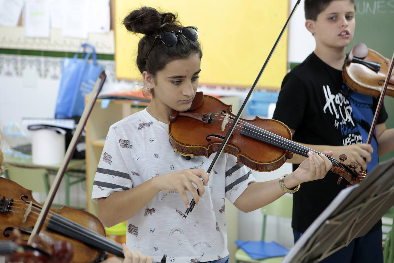 Fotos: La nueva Orquesta de Aspirantes de la Región celebra en Lorca su primer encuentro