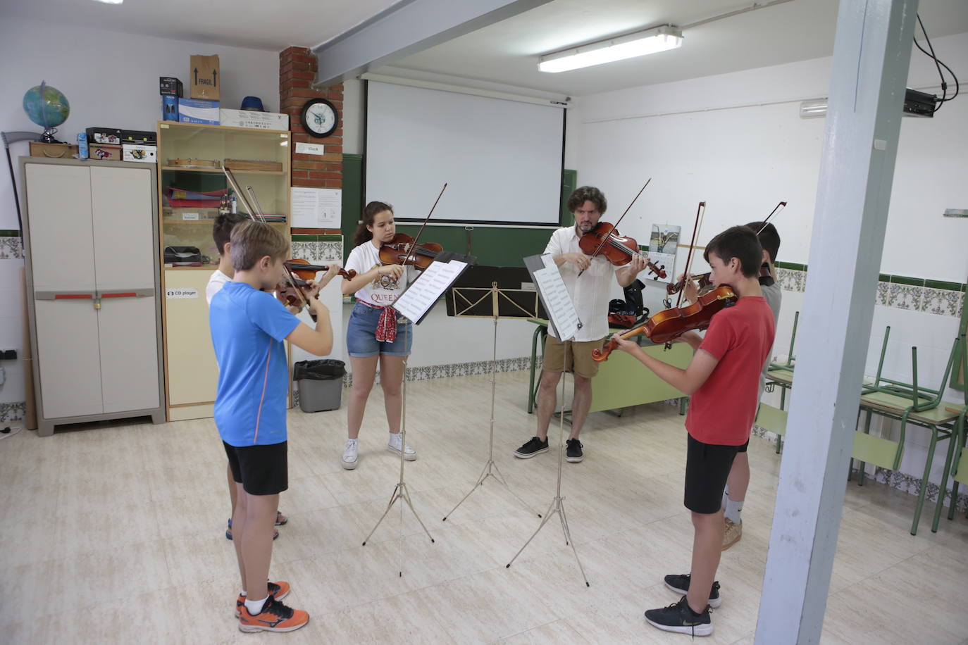 Fotos: La nueva Orquesta de Aspirantes de la Región celebra en Lorca su primer encuentro