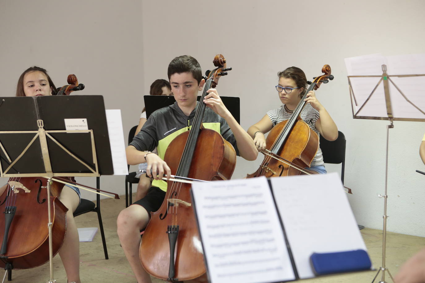 Fotos: La nueva Orquesta de Aspirantes de la Región celebra en Lorca su primer encuentro